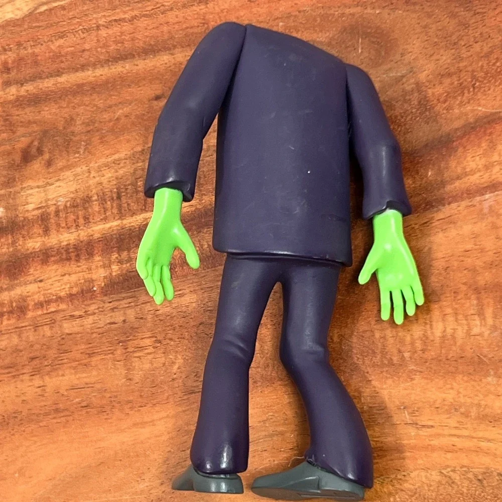 Hanna-Barbera Frankenstein Jr Action Figure Purple Suit Green Monster S07 Toy